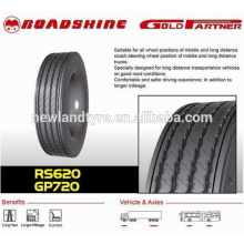 La marca Roadshine cubre neumáticos radiales de camión 1000-20 neumáticos